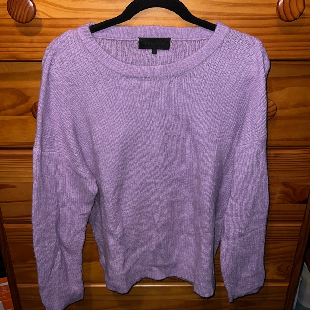 kendall & kylie purple sweater!